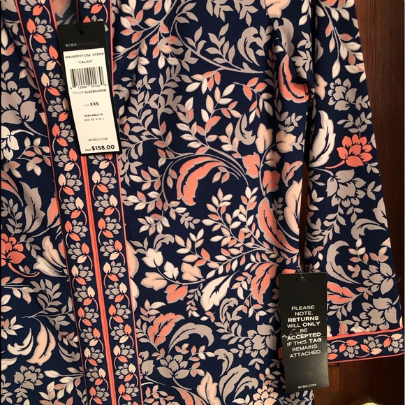 bcbg maxazria calico dress - Picture 3 of 3